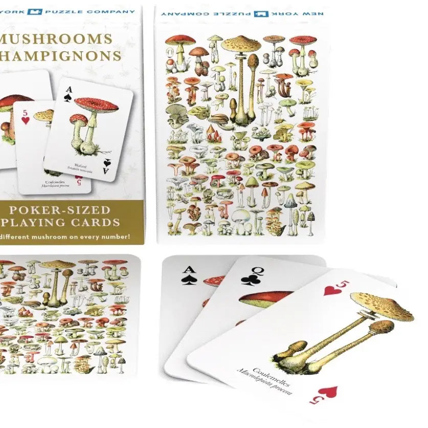 Mushroom Playing Cards Standard Deck