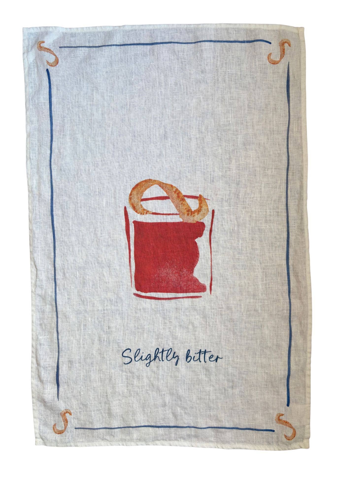 Negroni Linen Tea Towel