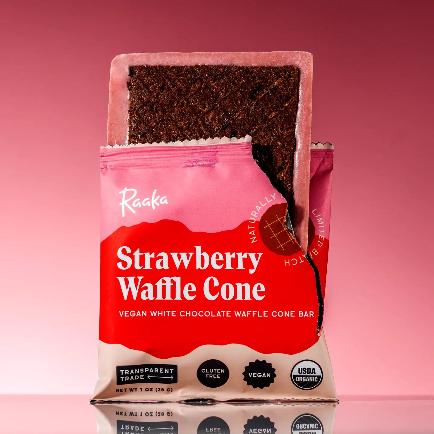 Strawberry Waffle Cone Bar