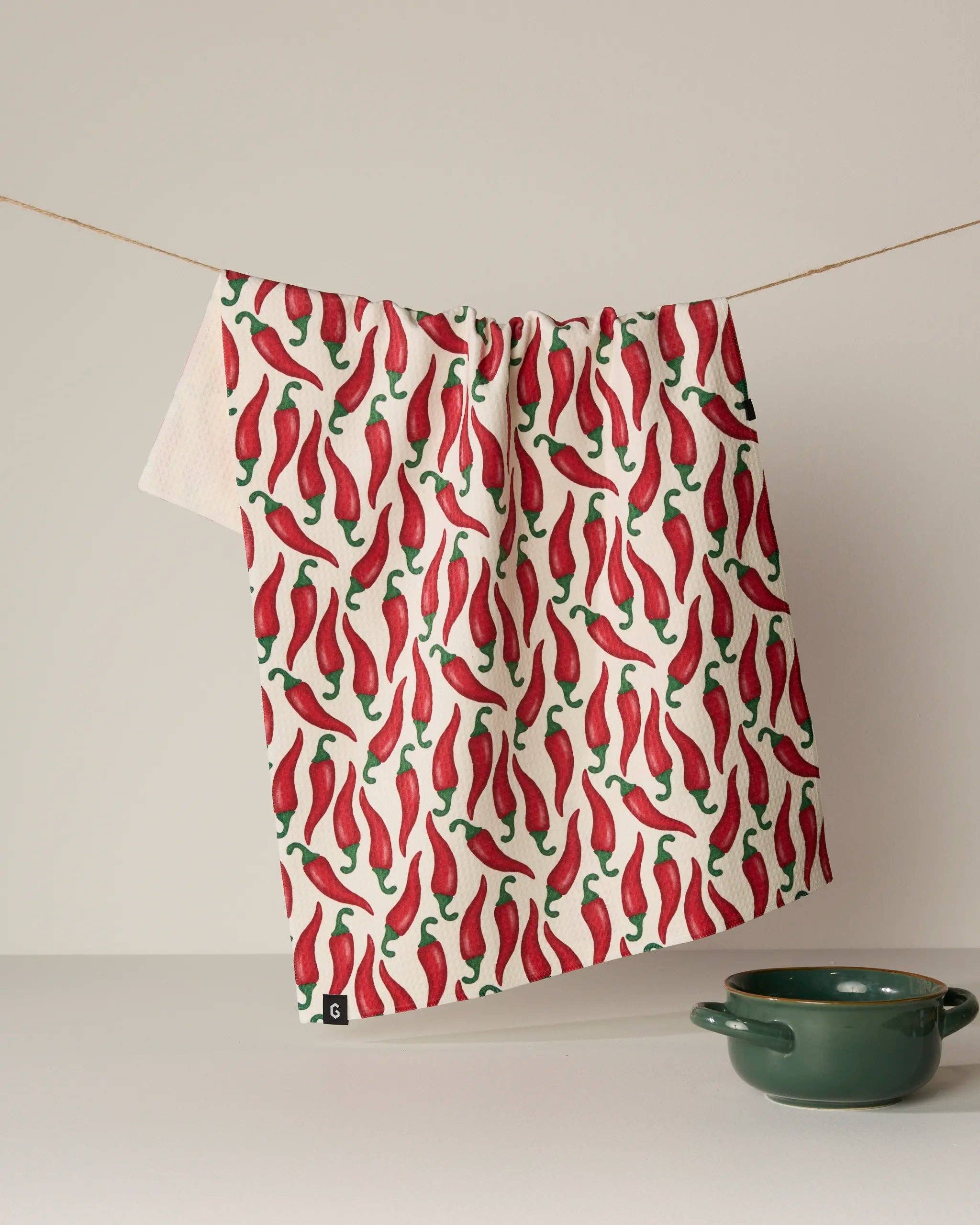 Chili Luxe Kitchen Towel
