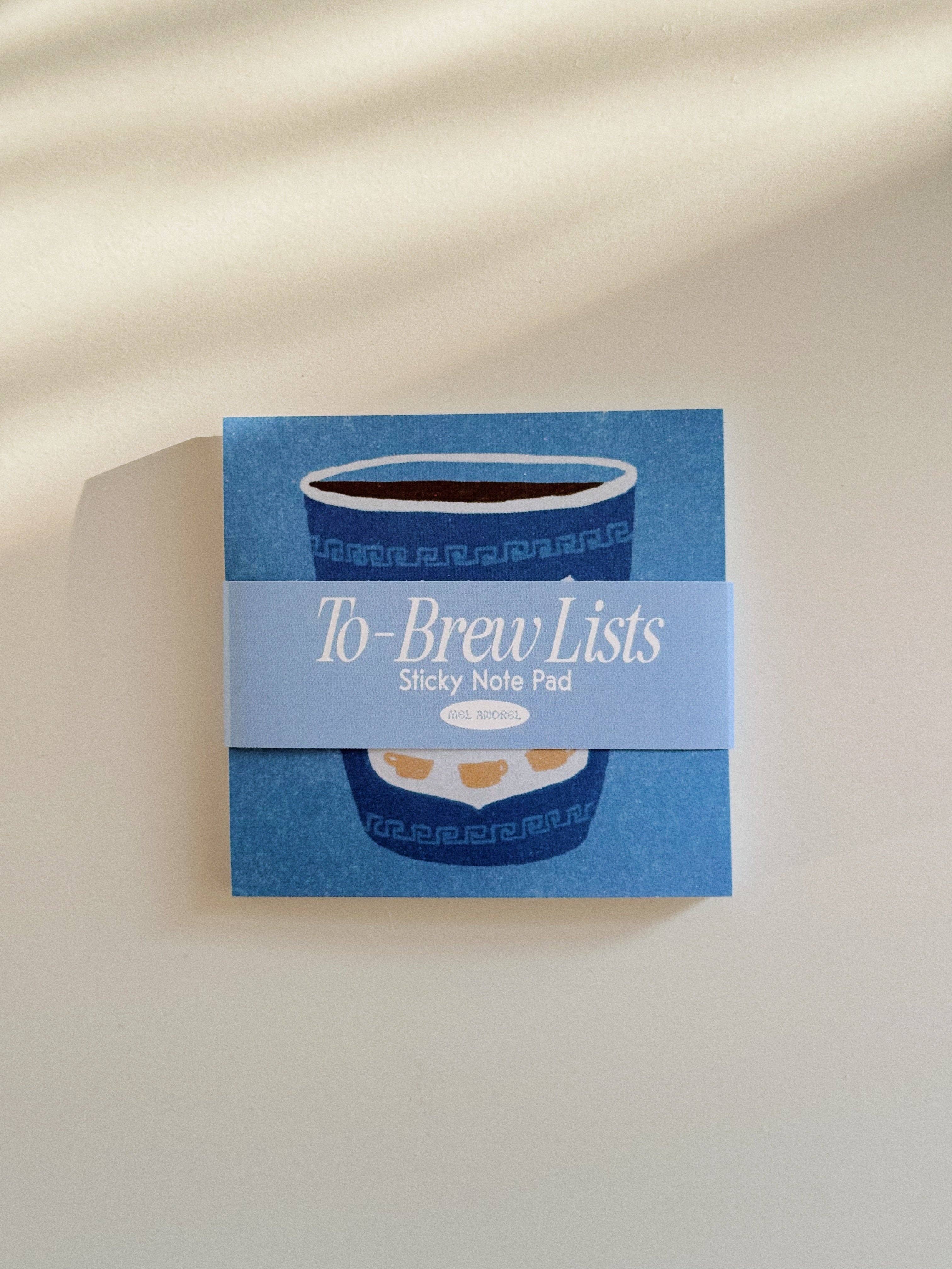 To-Brew List Sticky Notes