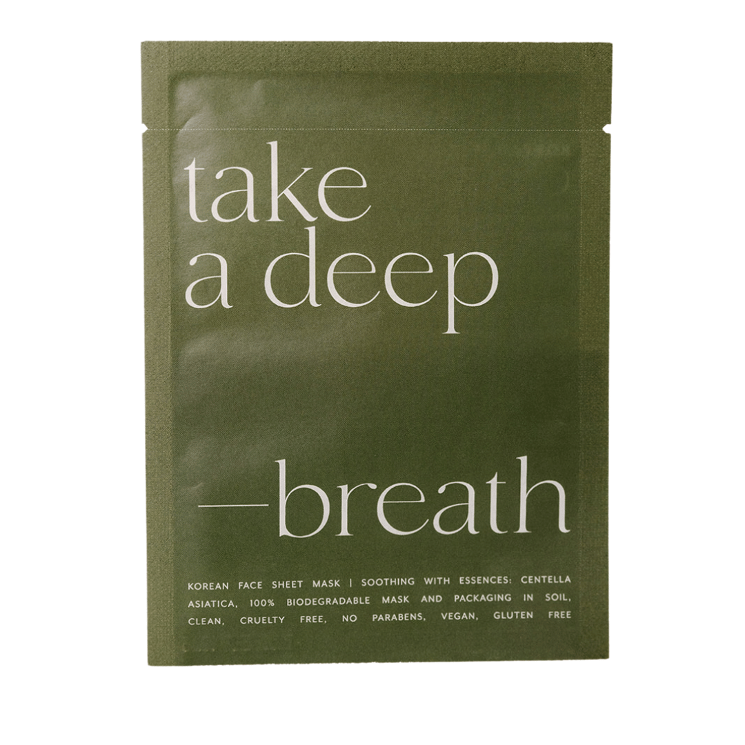 Take a Deep Breath Face Mask