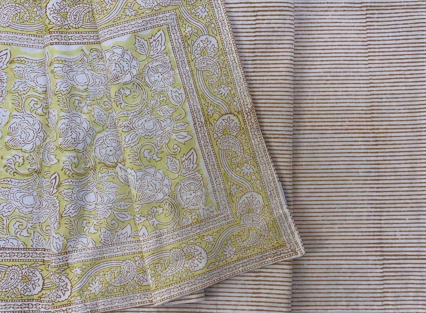 Rashmi Lemongrass Table Runner