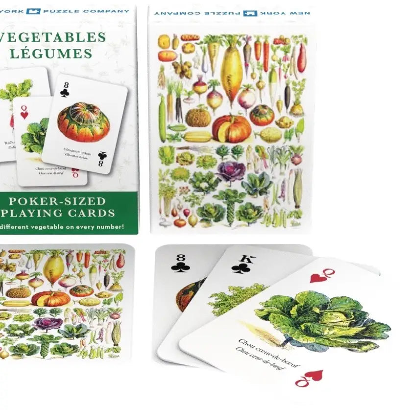 Vegetable Playing Cards Standard Deck