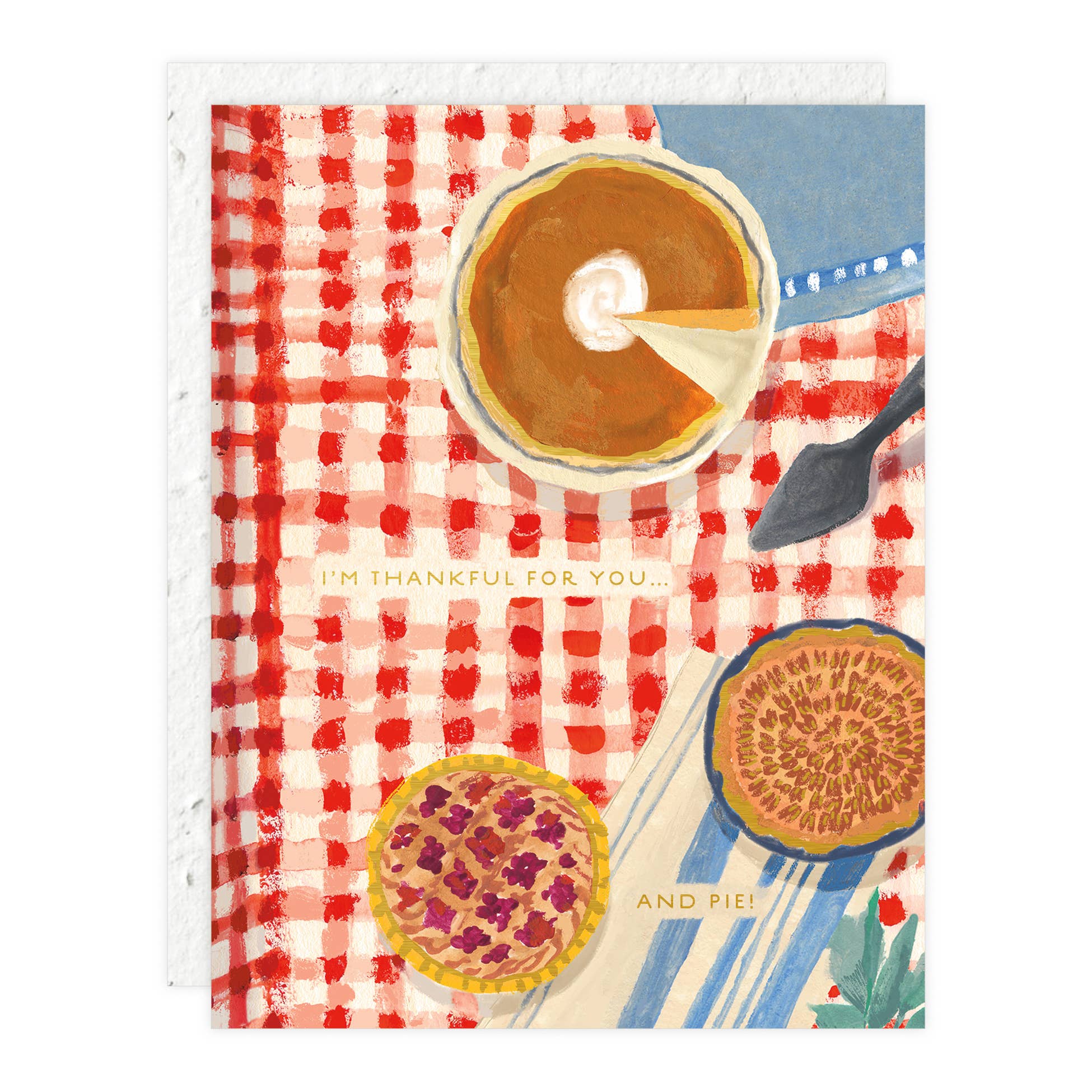 You + Pie Thanksgiving Card