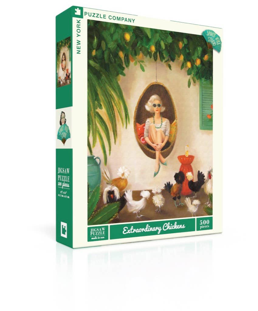 Extraordinary Chickens 500 Piece Puzzle