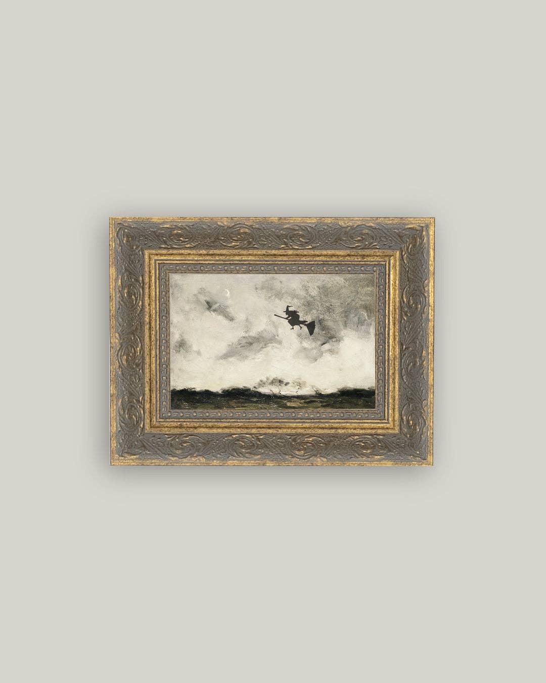 Witch Flying Art