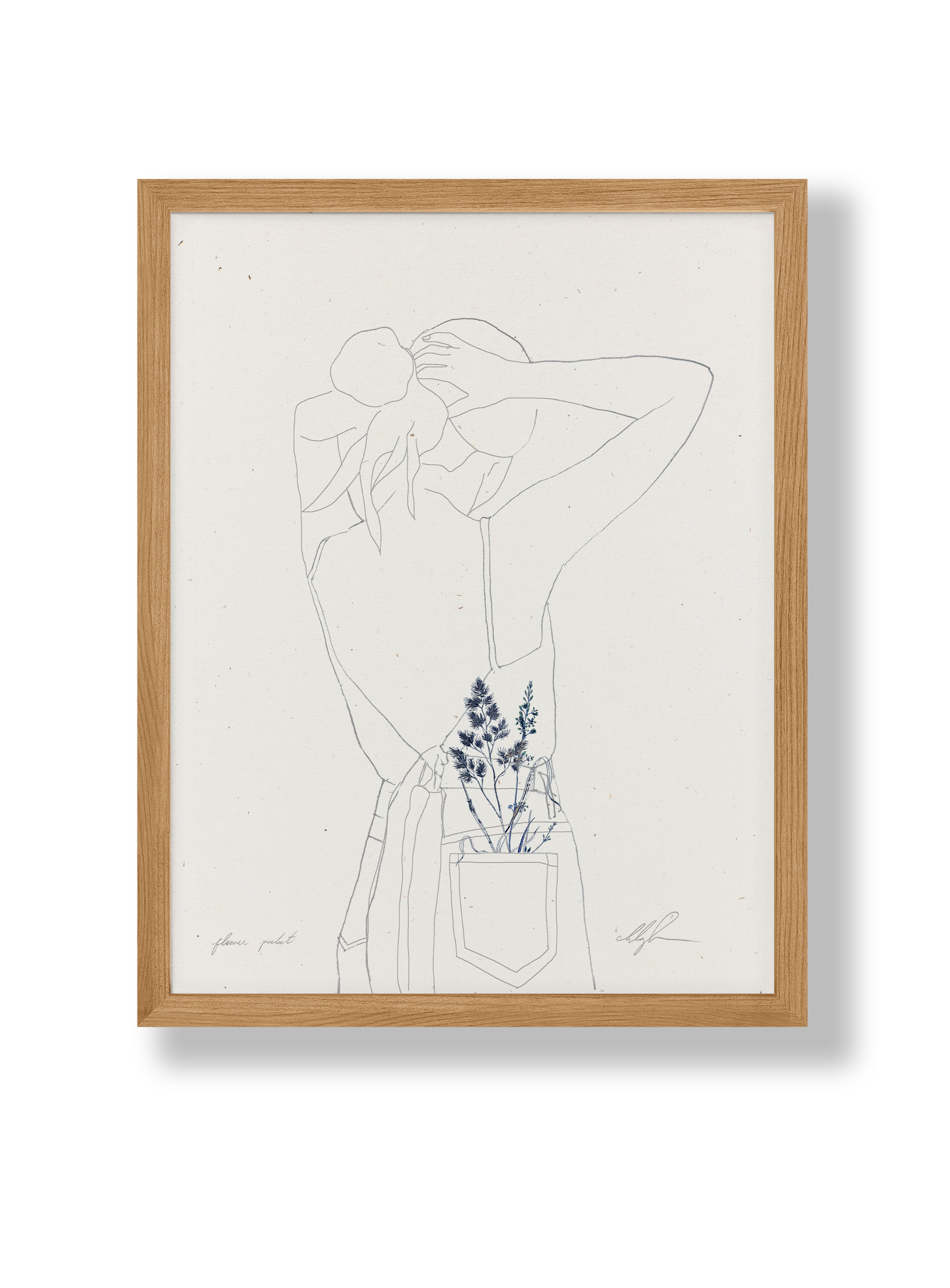 Flowers In My Pocket Print