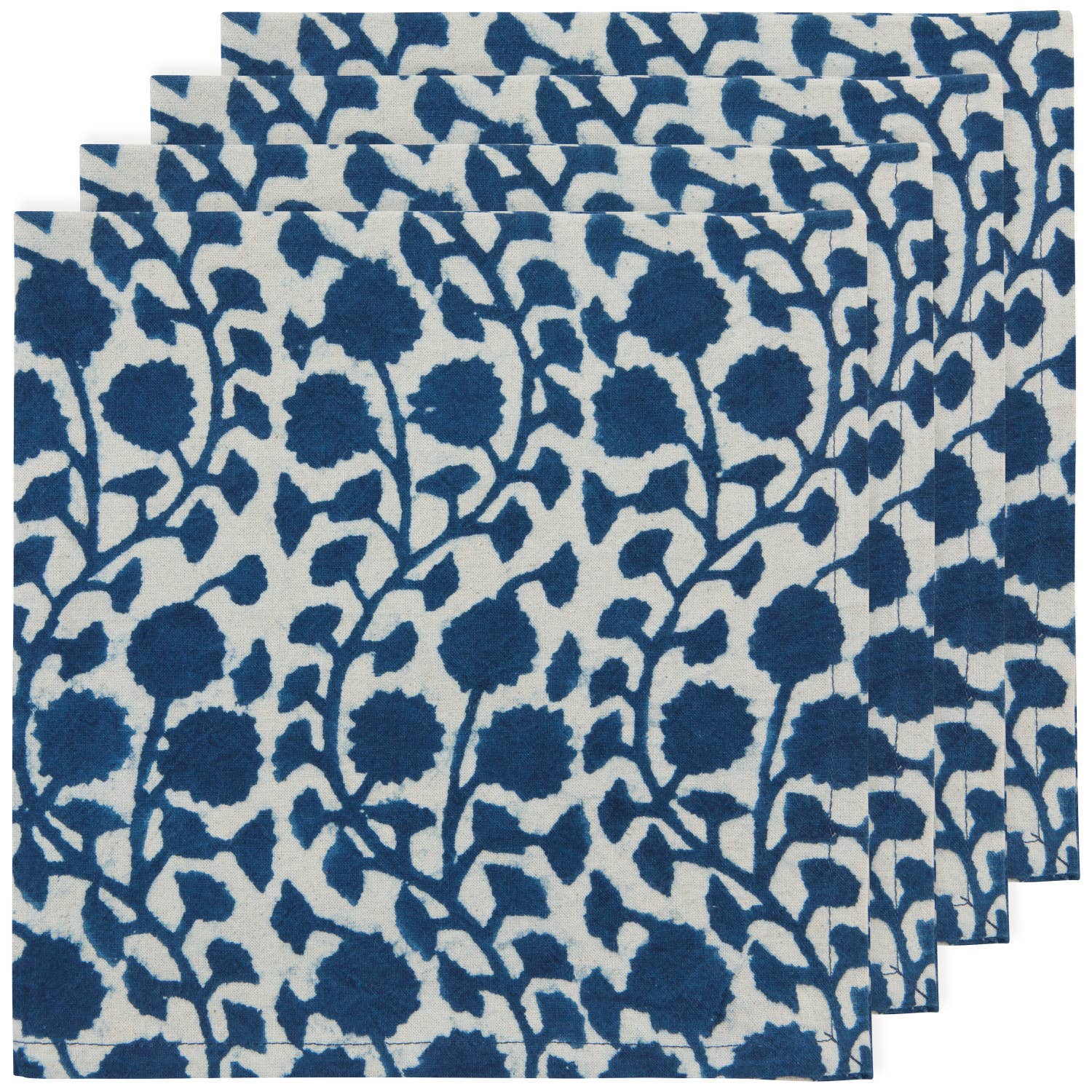 Vinebloom Block Print Napkin