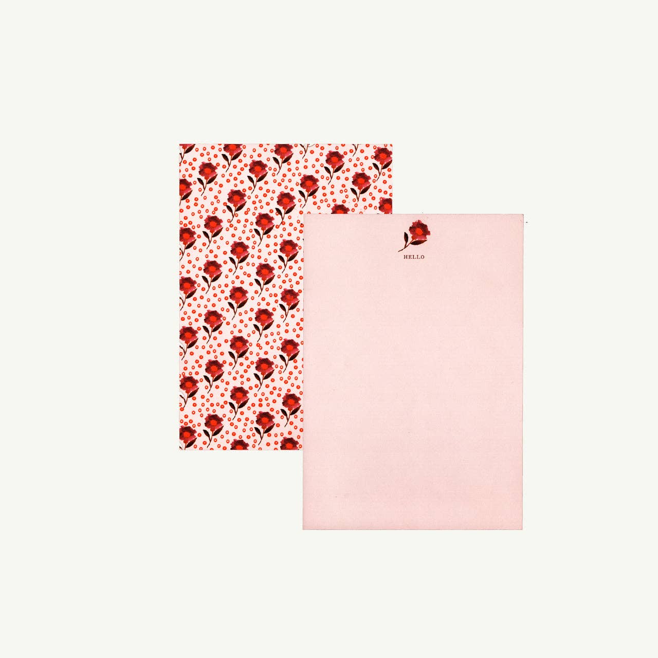 Floral Stationery Set