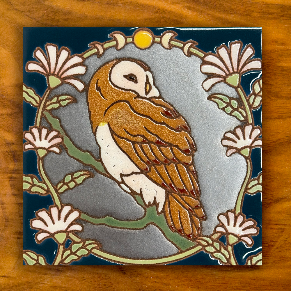 Barn Owl Tile