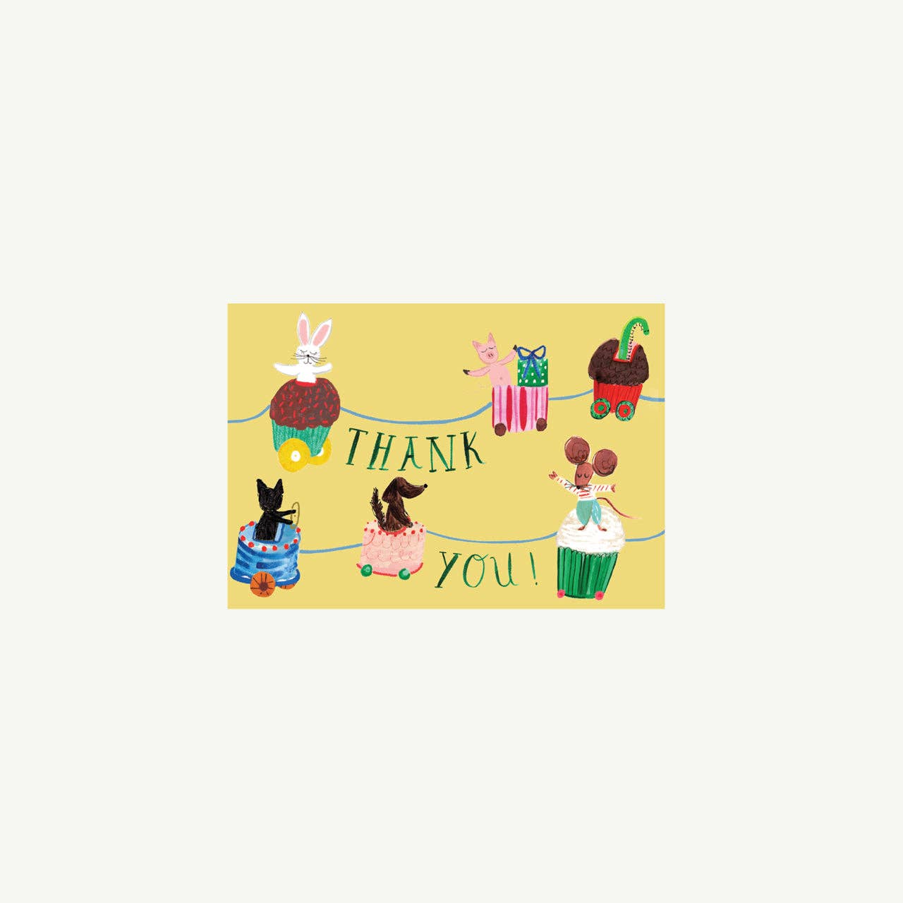 Bunny Thank You Notecards