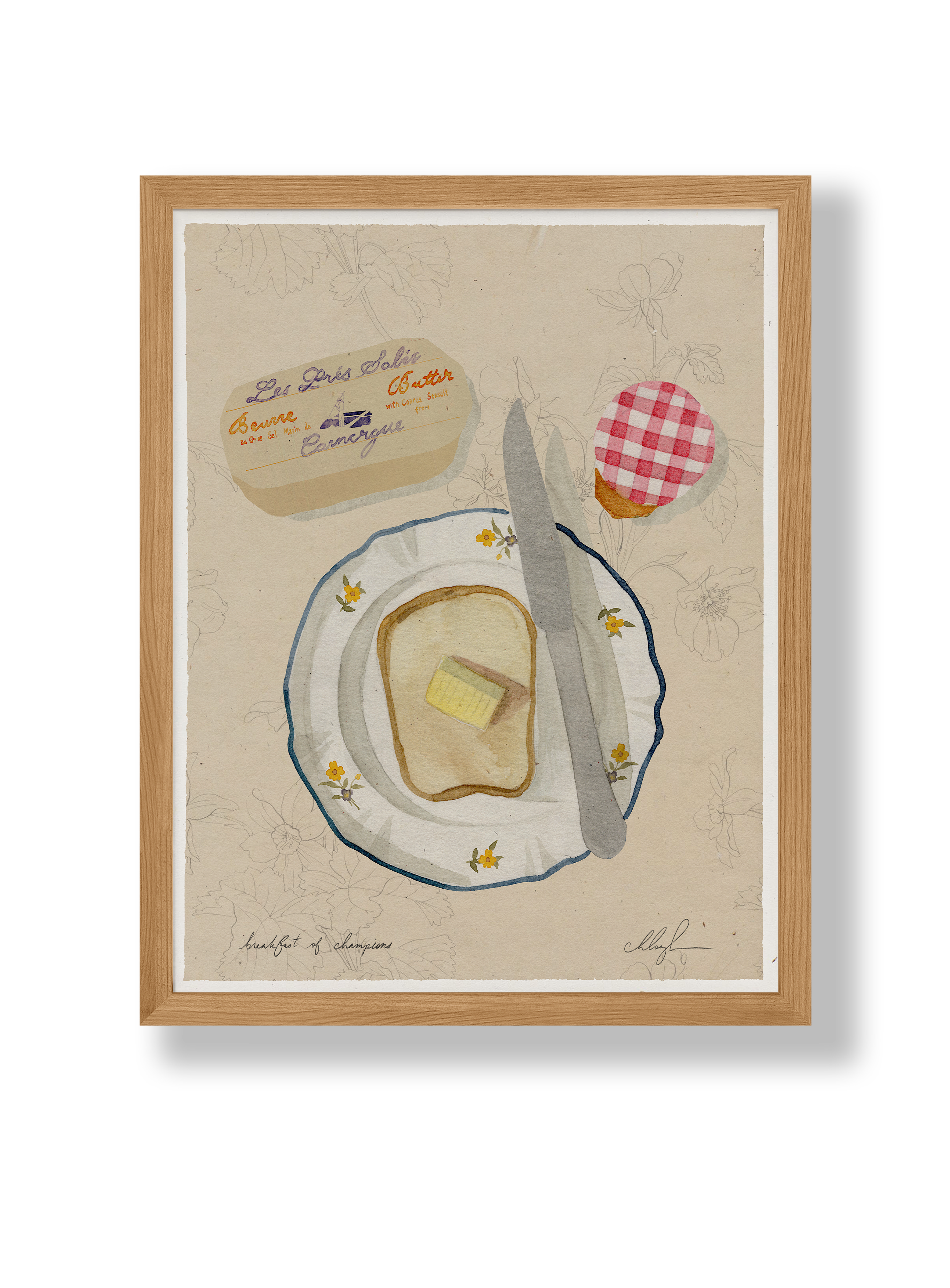 Breakfast of Champions Print