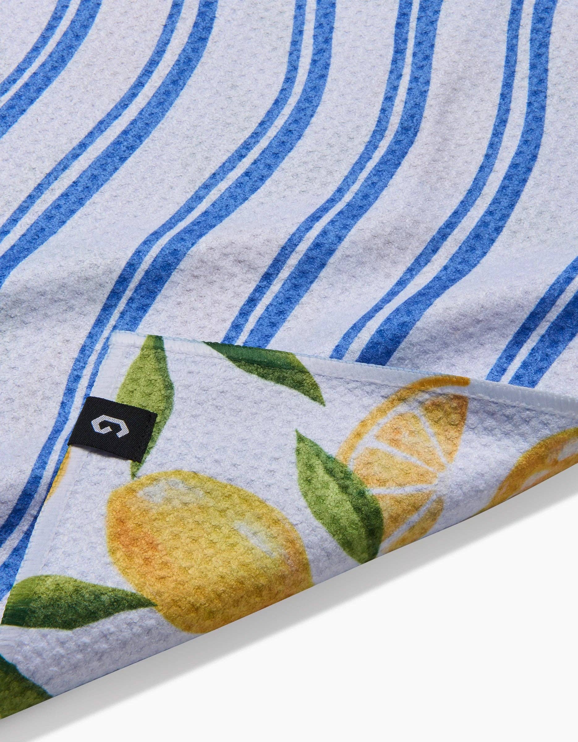 Lemon Double Sided Tea Towel