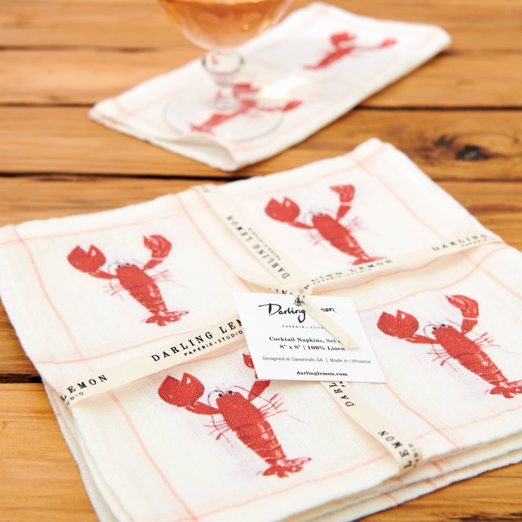 Lobster Cocktail Napkins