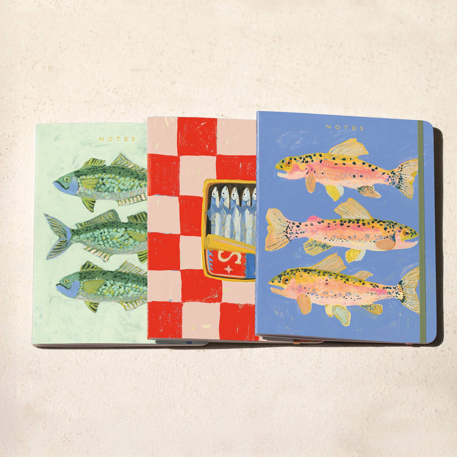 Three Fish Notebook Set