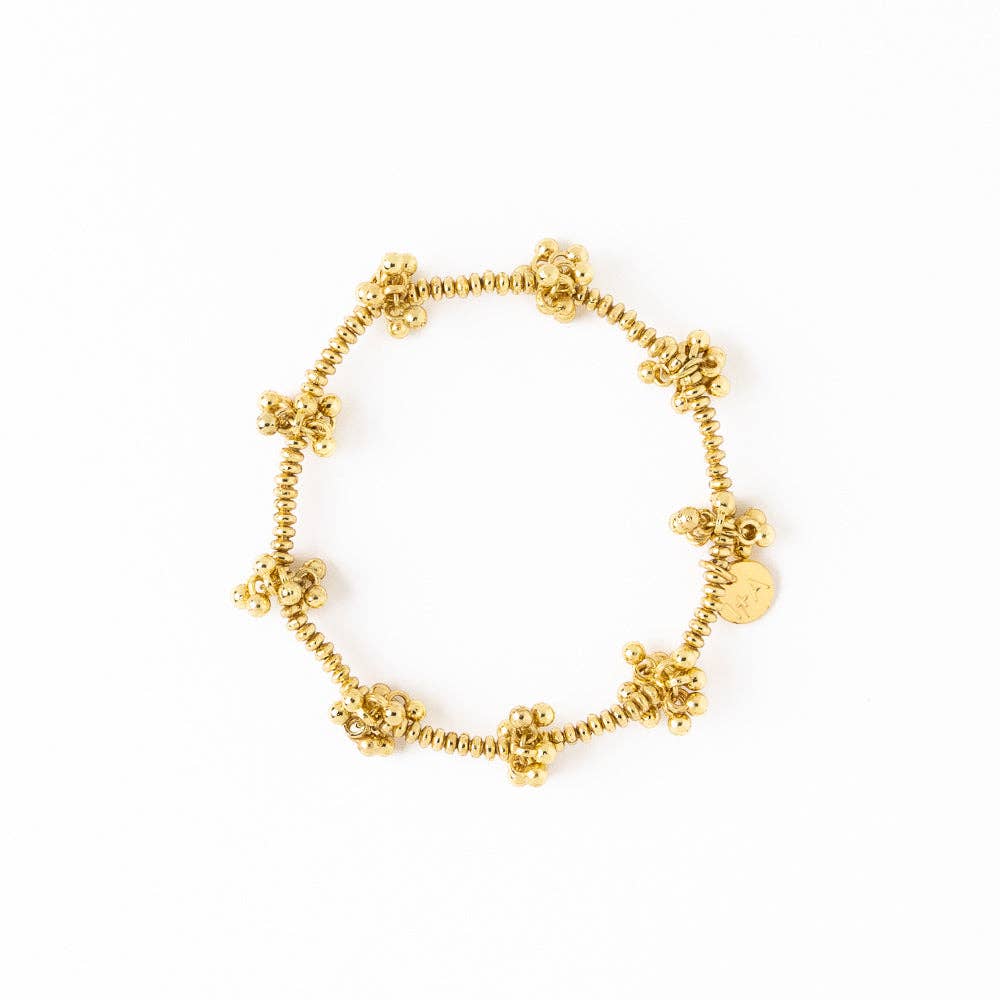 Kate Brass Stretch Bracelet