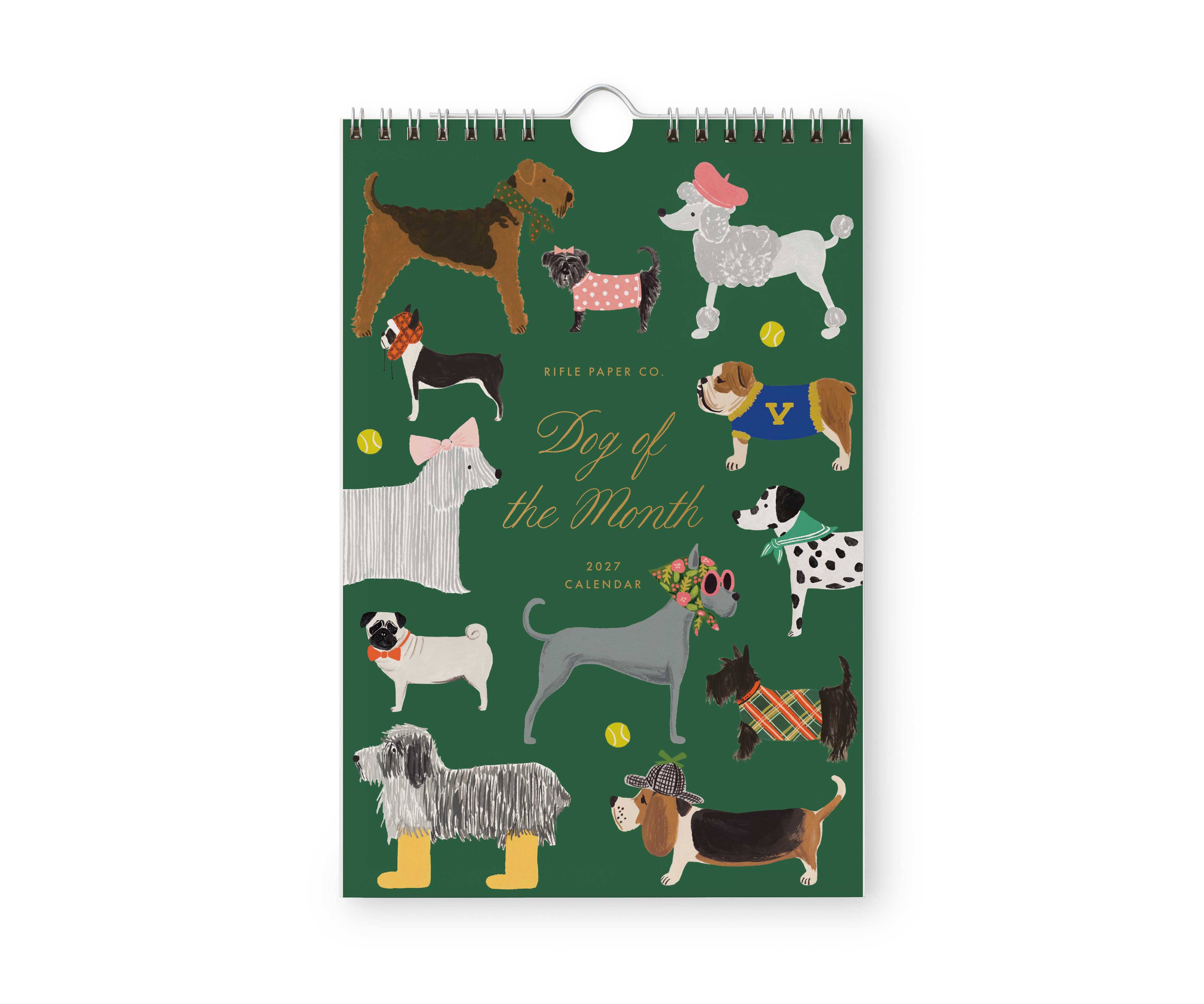 2027 Dog Calendar