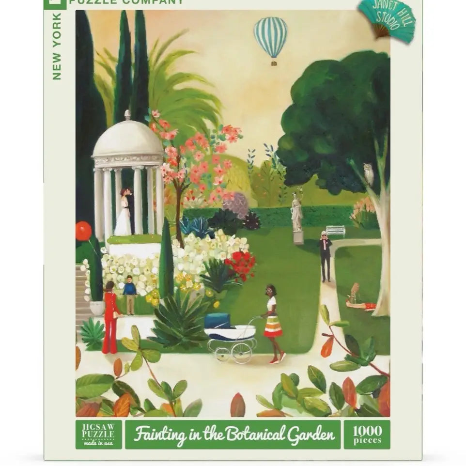 Fainting in the Botanical Garden 1000 Piece Puzzle
