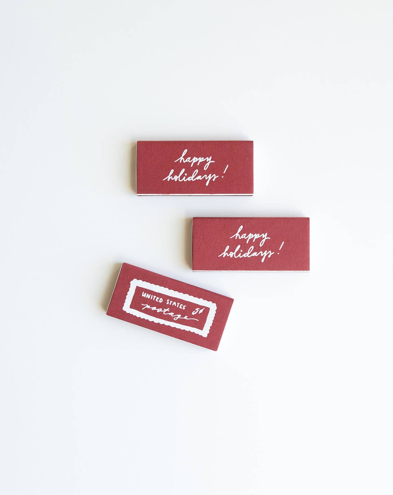 Happy Holidays Matchbox