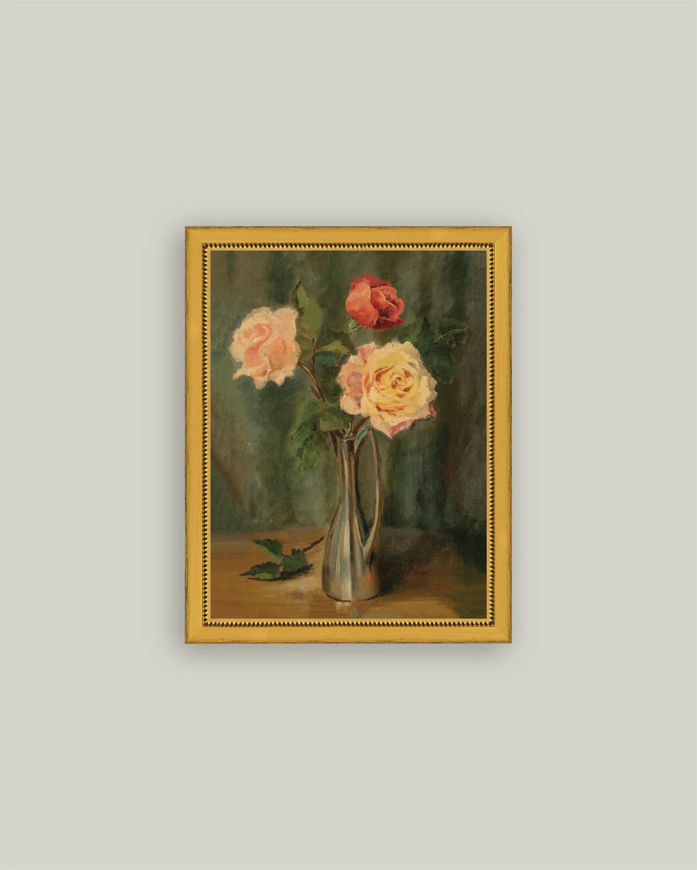 Roses In Bloom Framed Art
