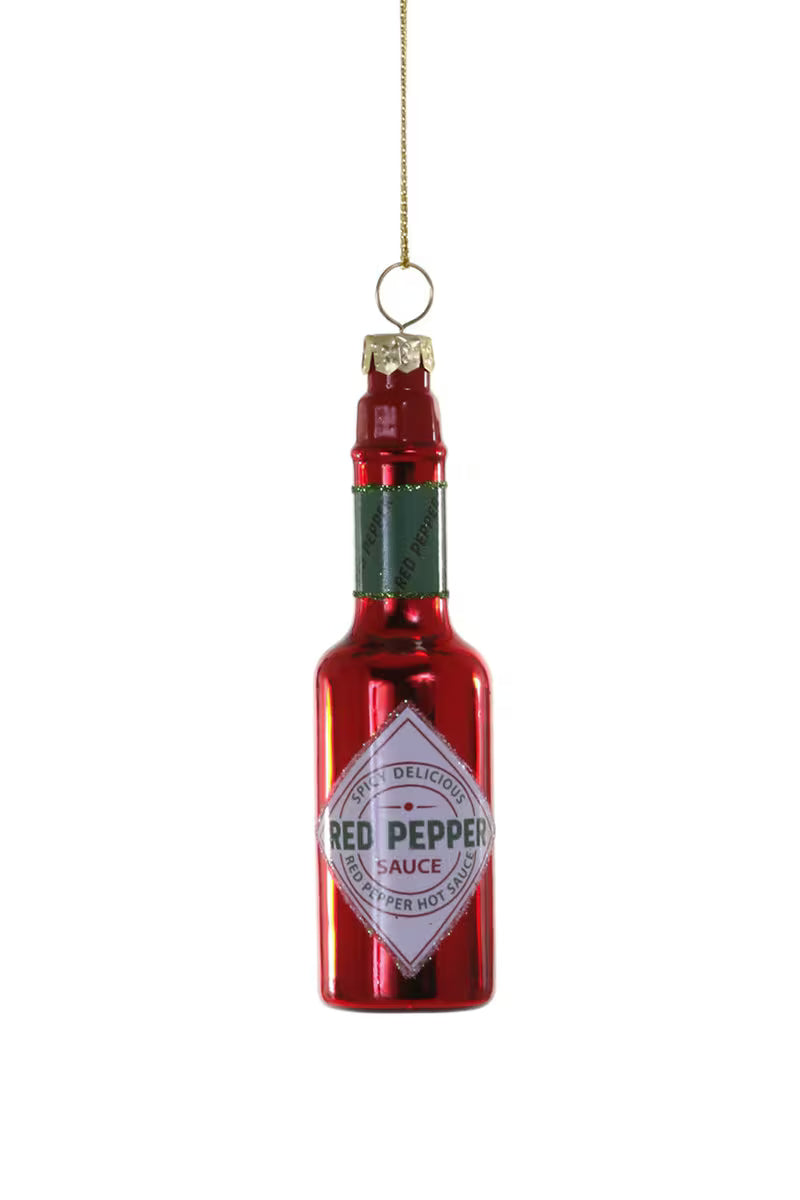 Red Hot Sauce Ornament