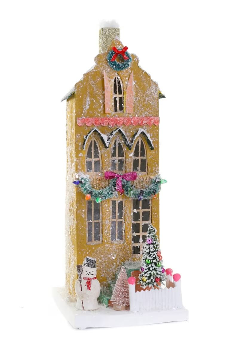 Tall Mustard Townhouse