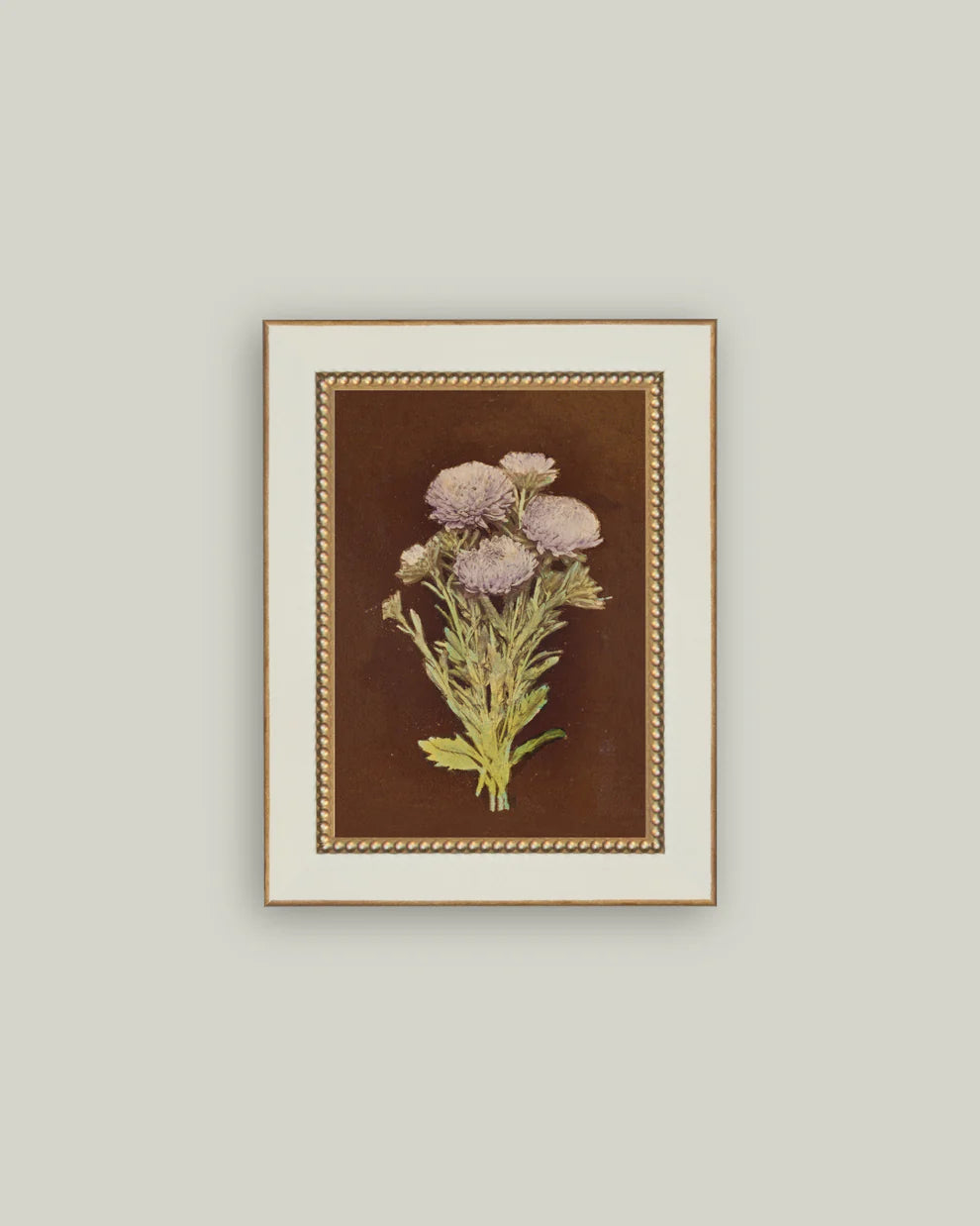 Lilac Dahlia Framed Art
