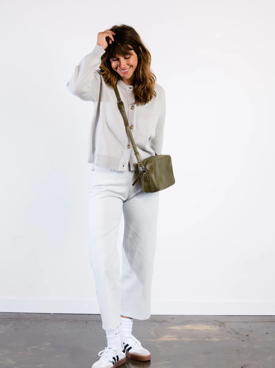 Perforated Crossbody Bag