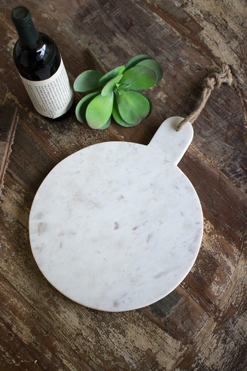 Round Marble Board