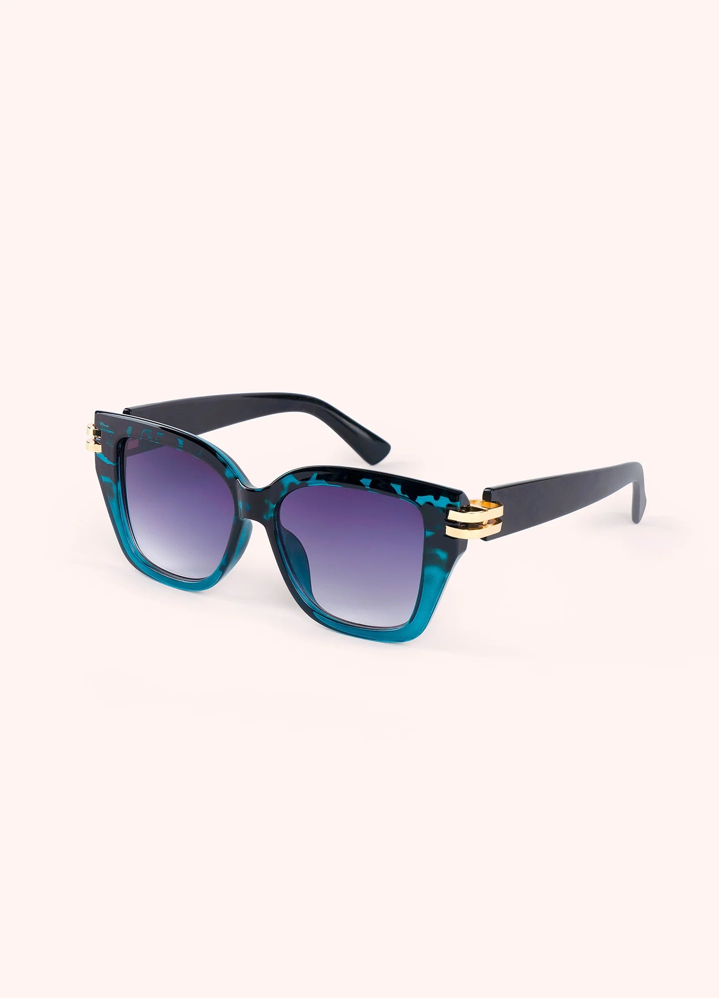 Philomena Sunglasses - Turquoise Tortoiseshell