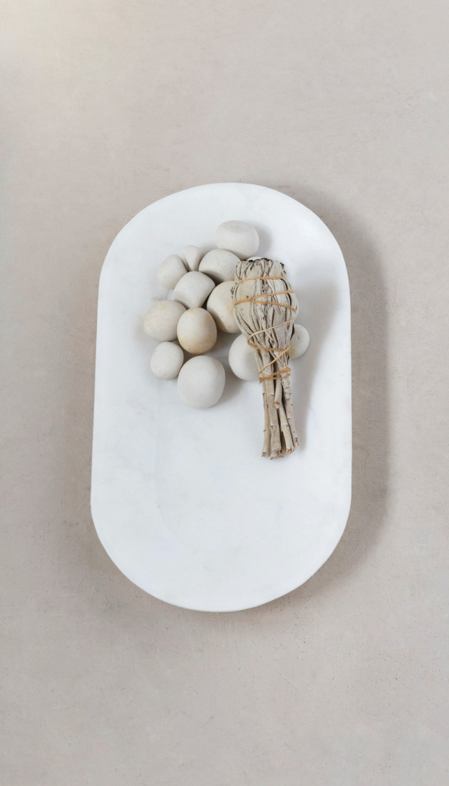 Marble Oval Tray