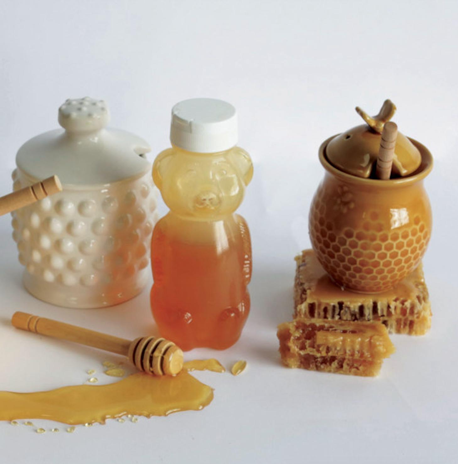 Honey Jar w/ Dipper
