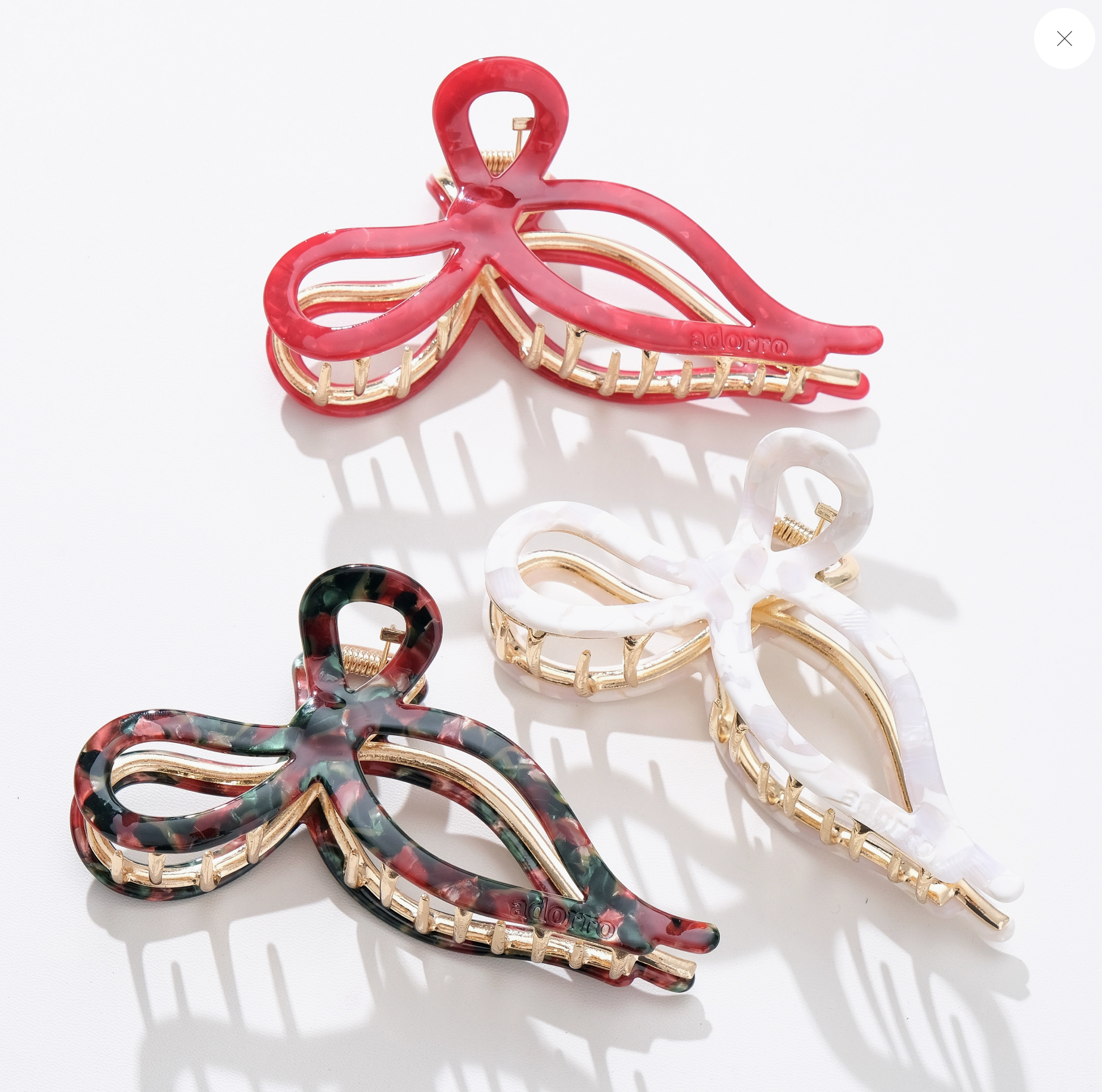 Sabrina Bow Hair Claw