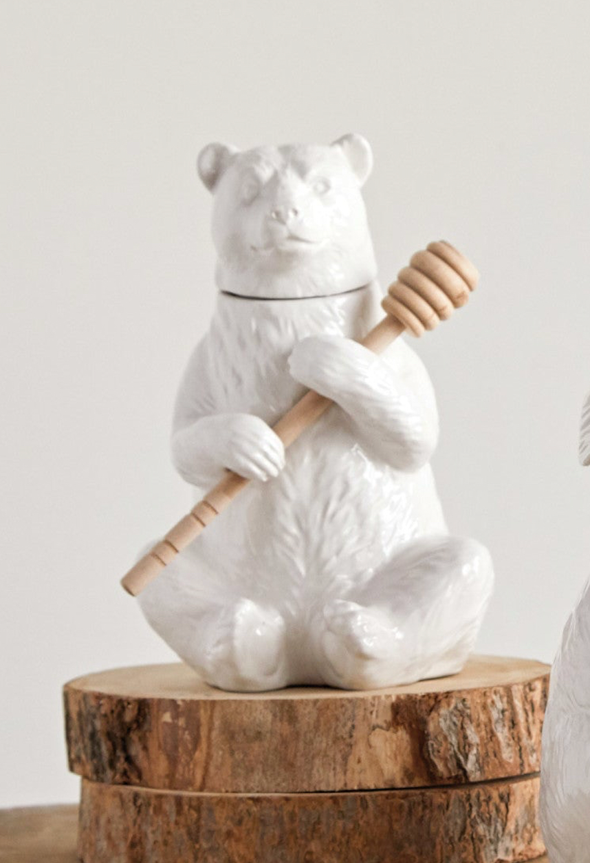 Honey Bear with Dipper