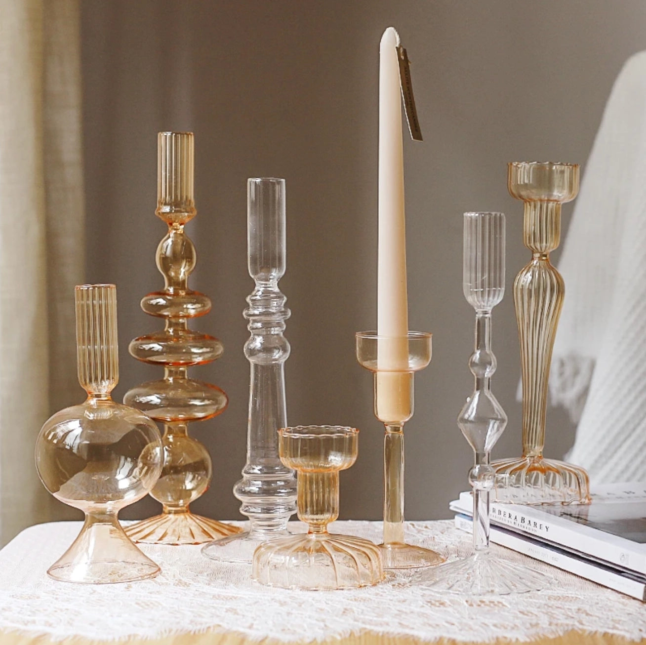 Vintage-Inspired Candle Holders