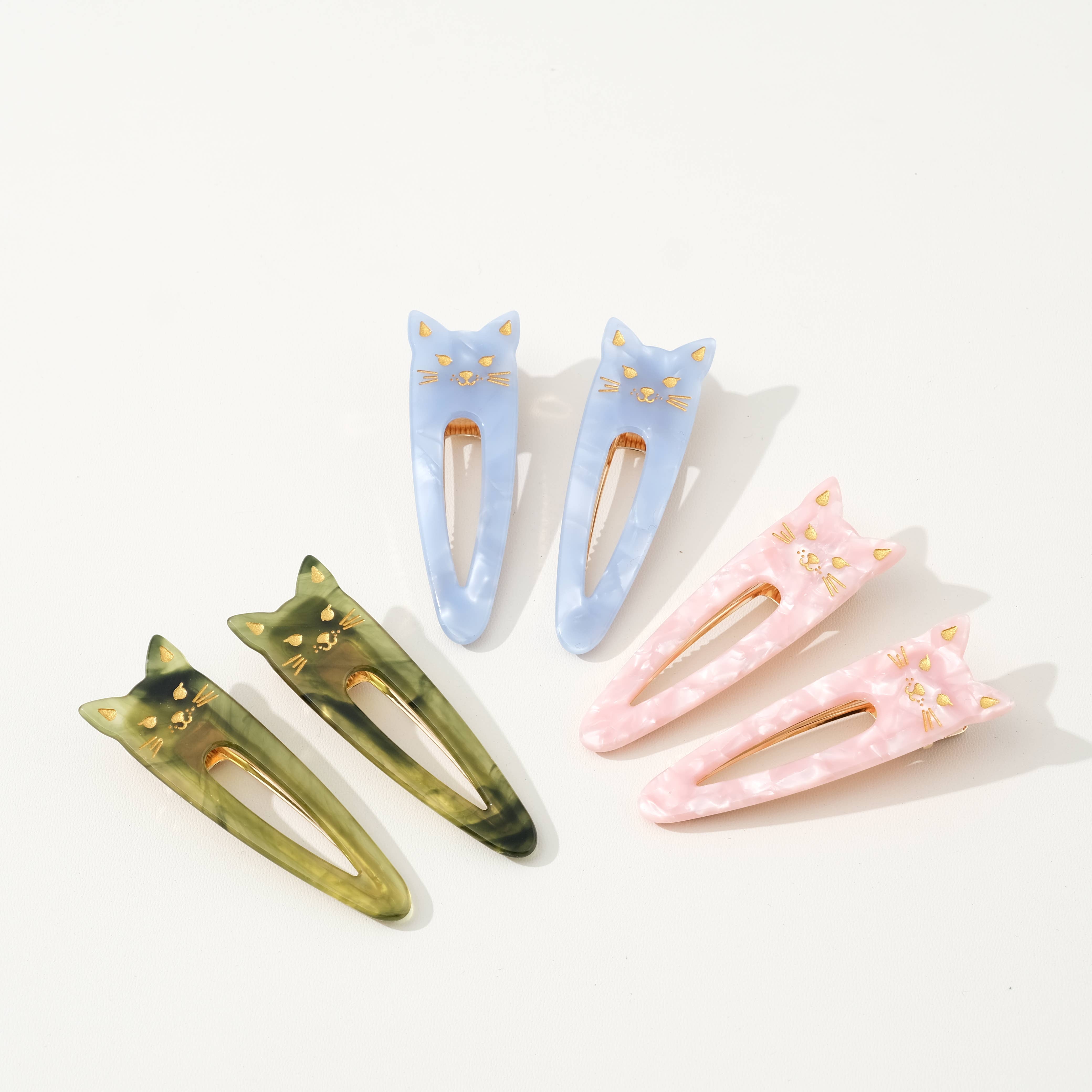 Kitten Barrettes