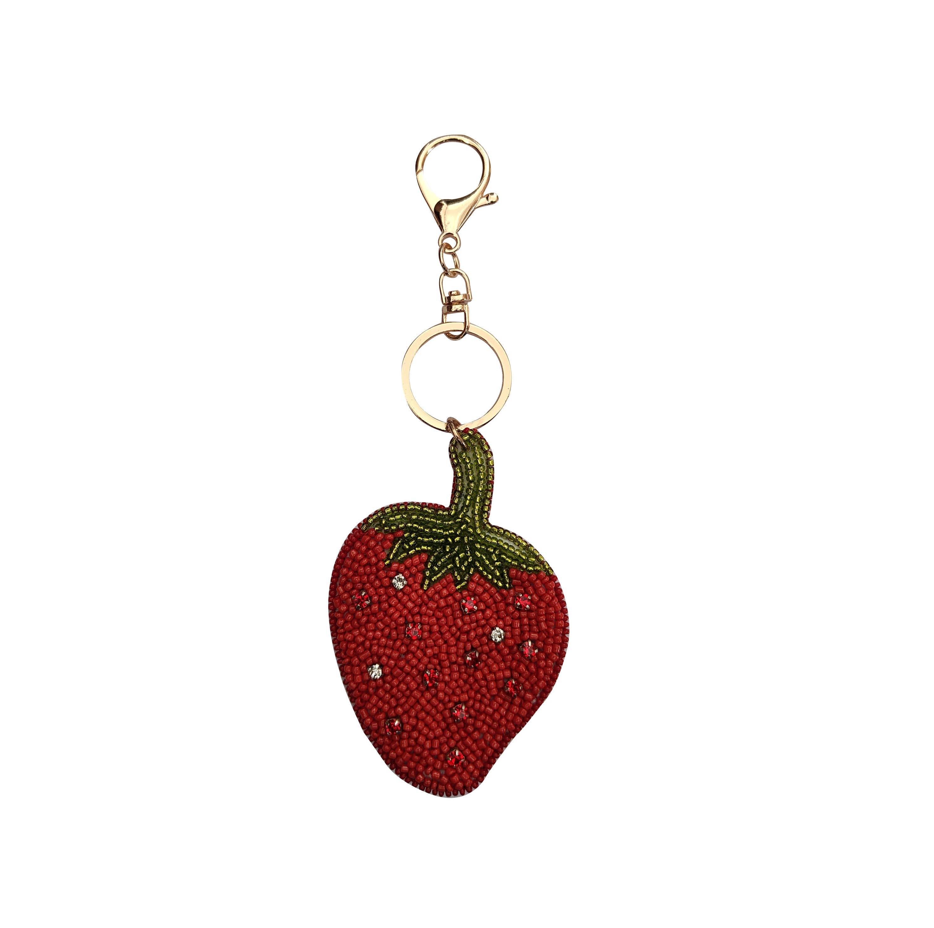 Strawberry Bag Charm