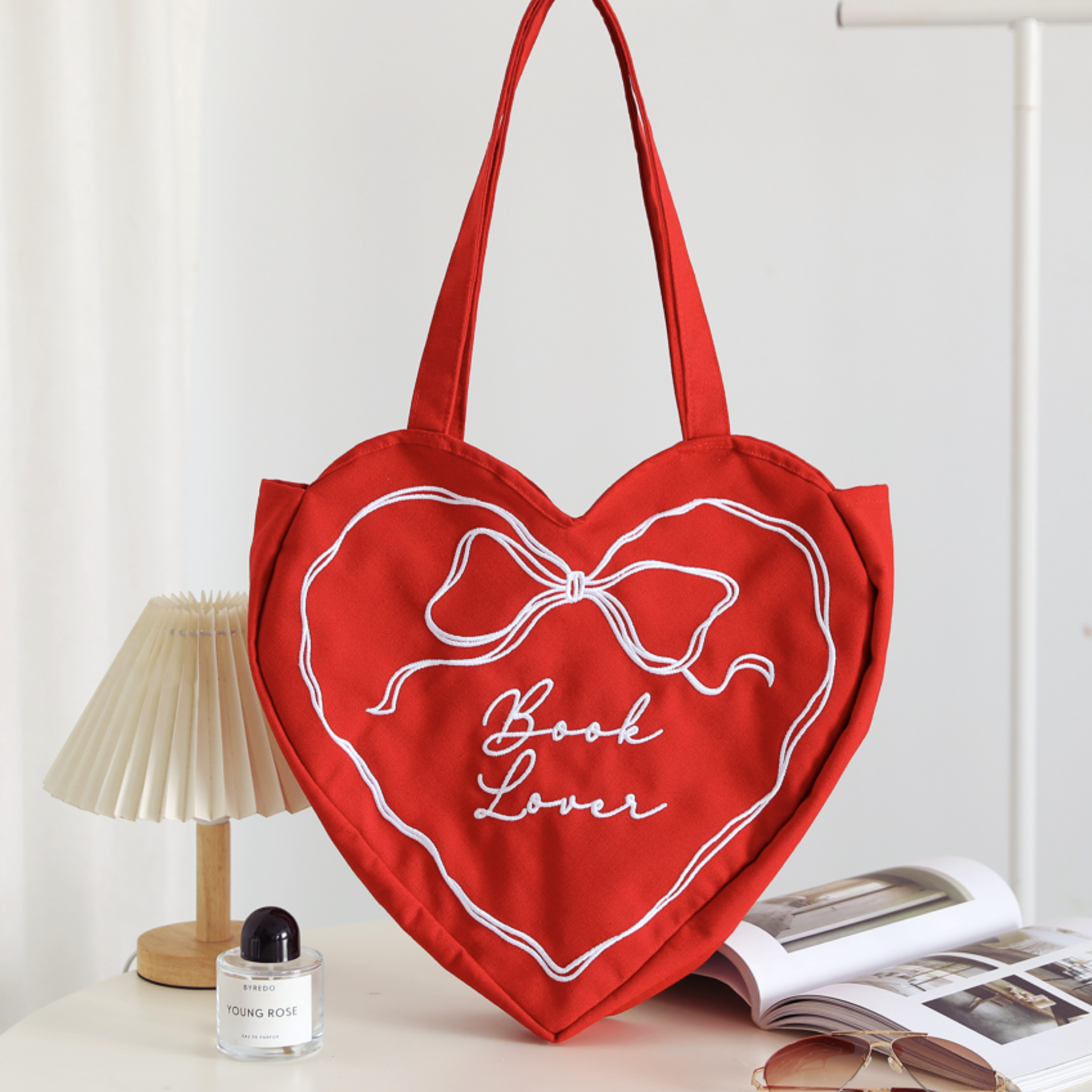 Book Lover Tote Bag