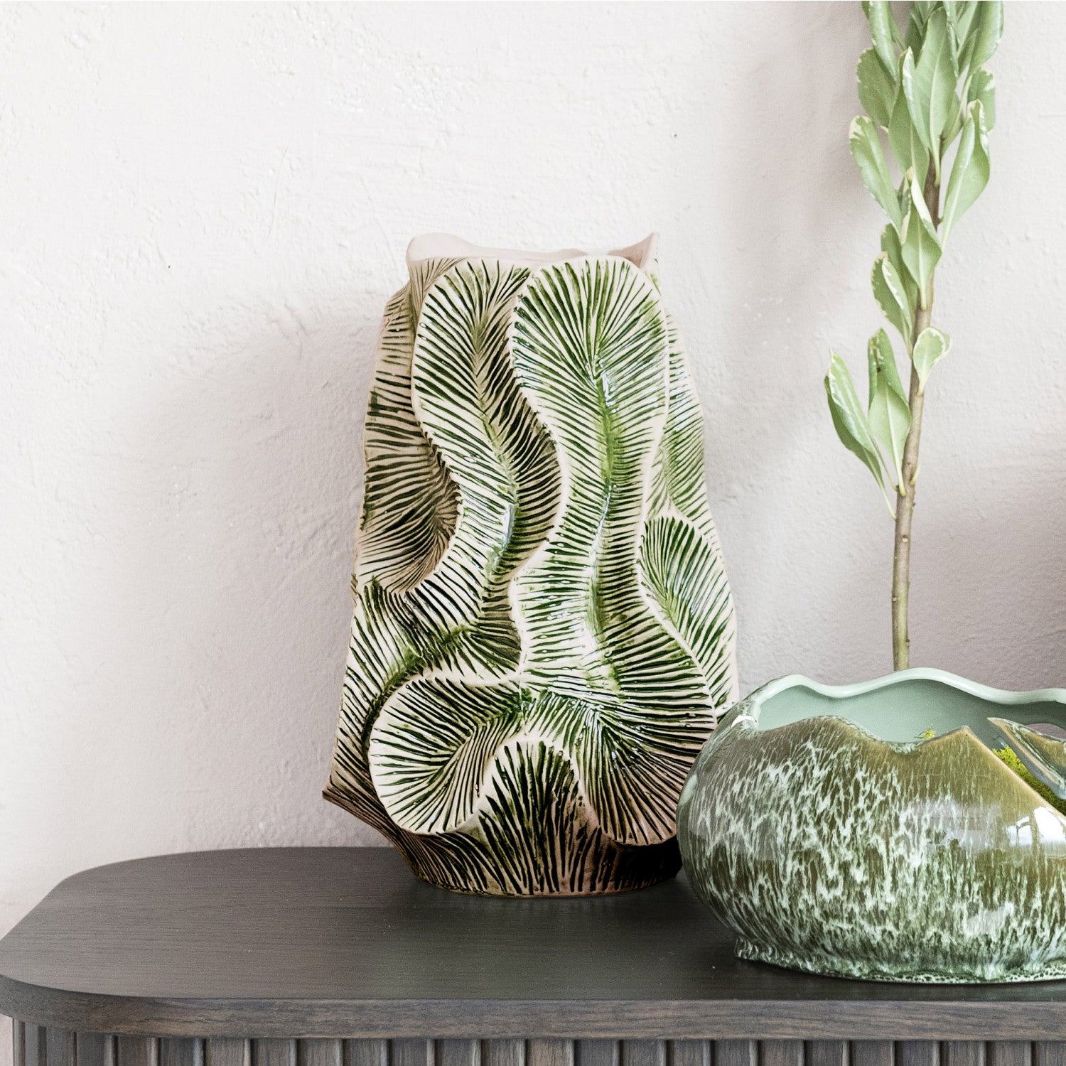 Textured Organic Vase