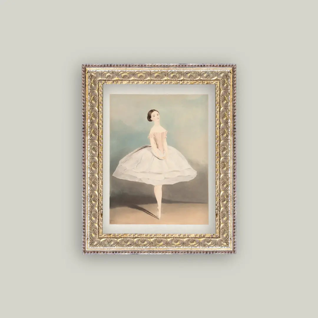 The Ballerina Framed Print