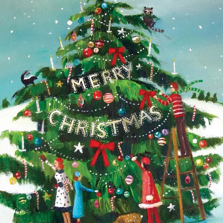 Janet Hill Peppermint Family Puzzle