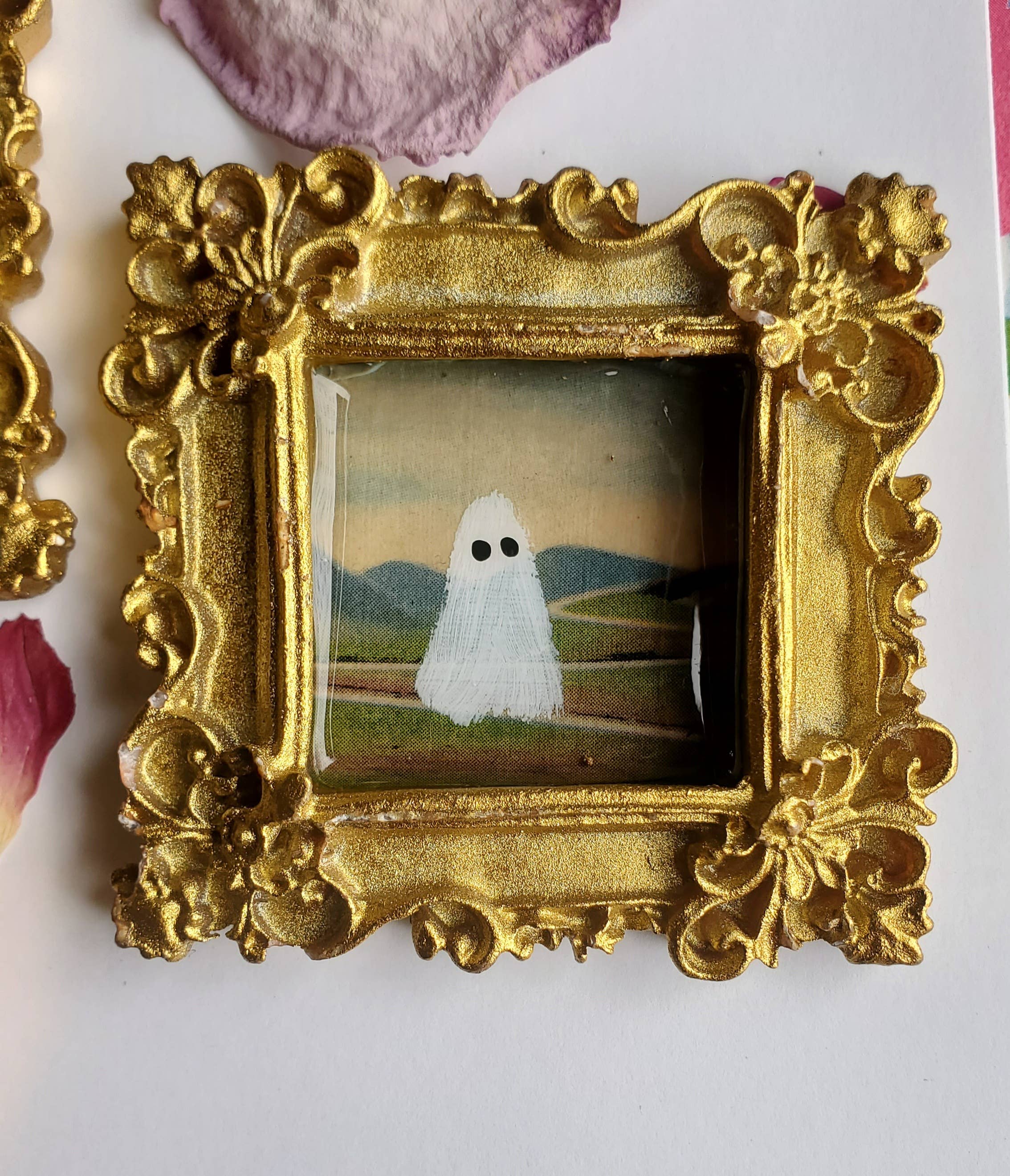 Halloween Ghost Mini Art
