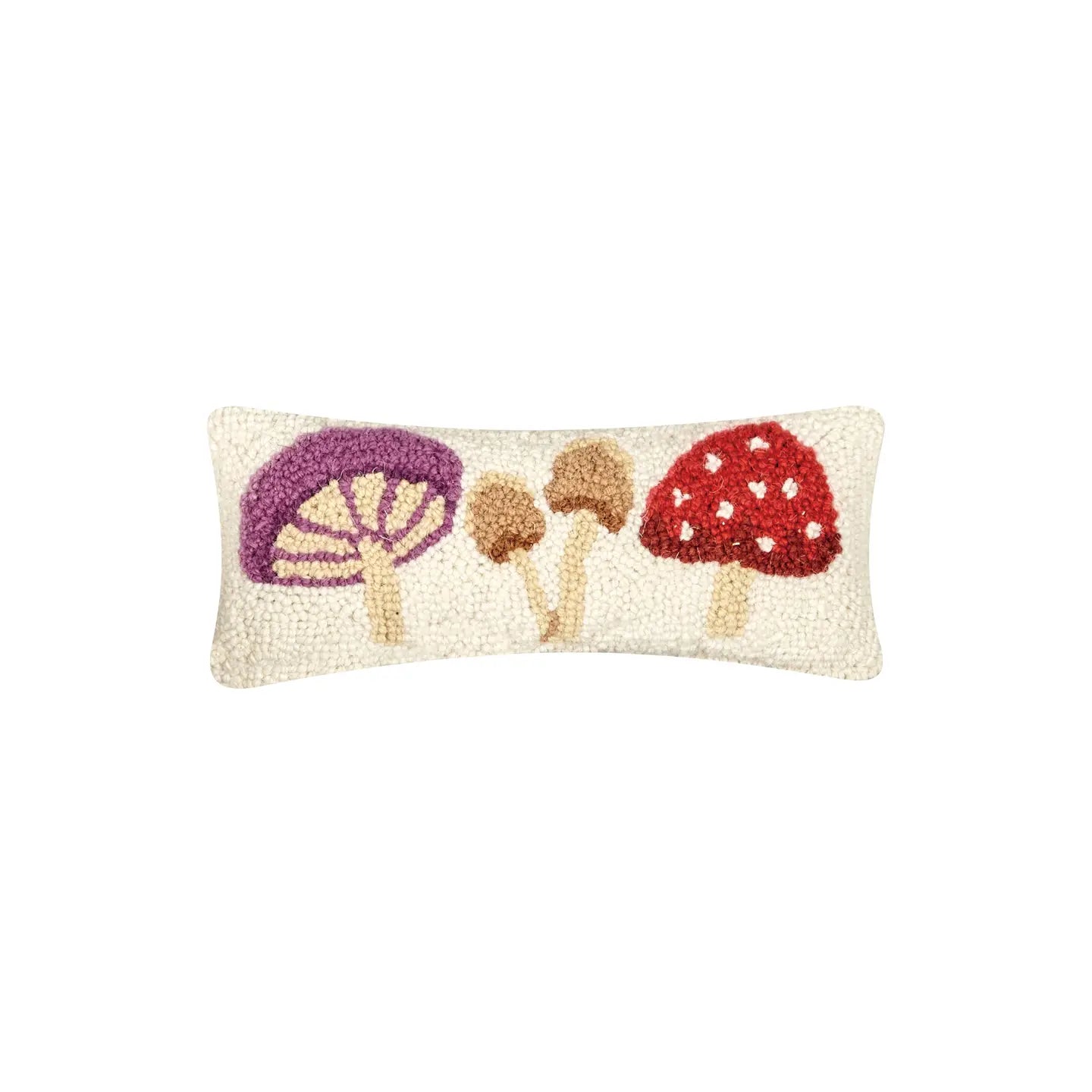 Triple Mushroom Hook Pillow