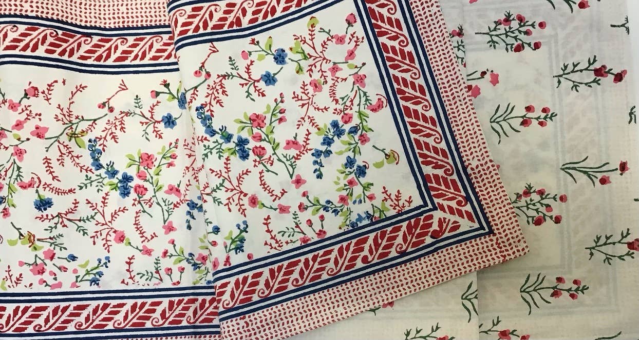 Royal Botanical Table Runner