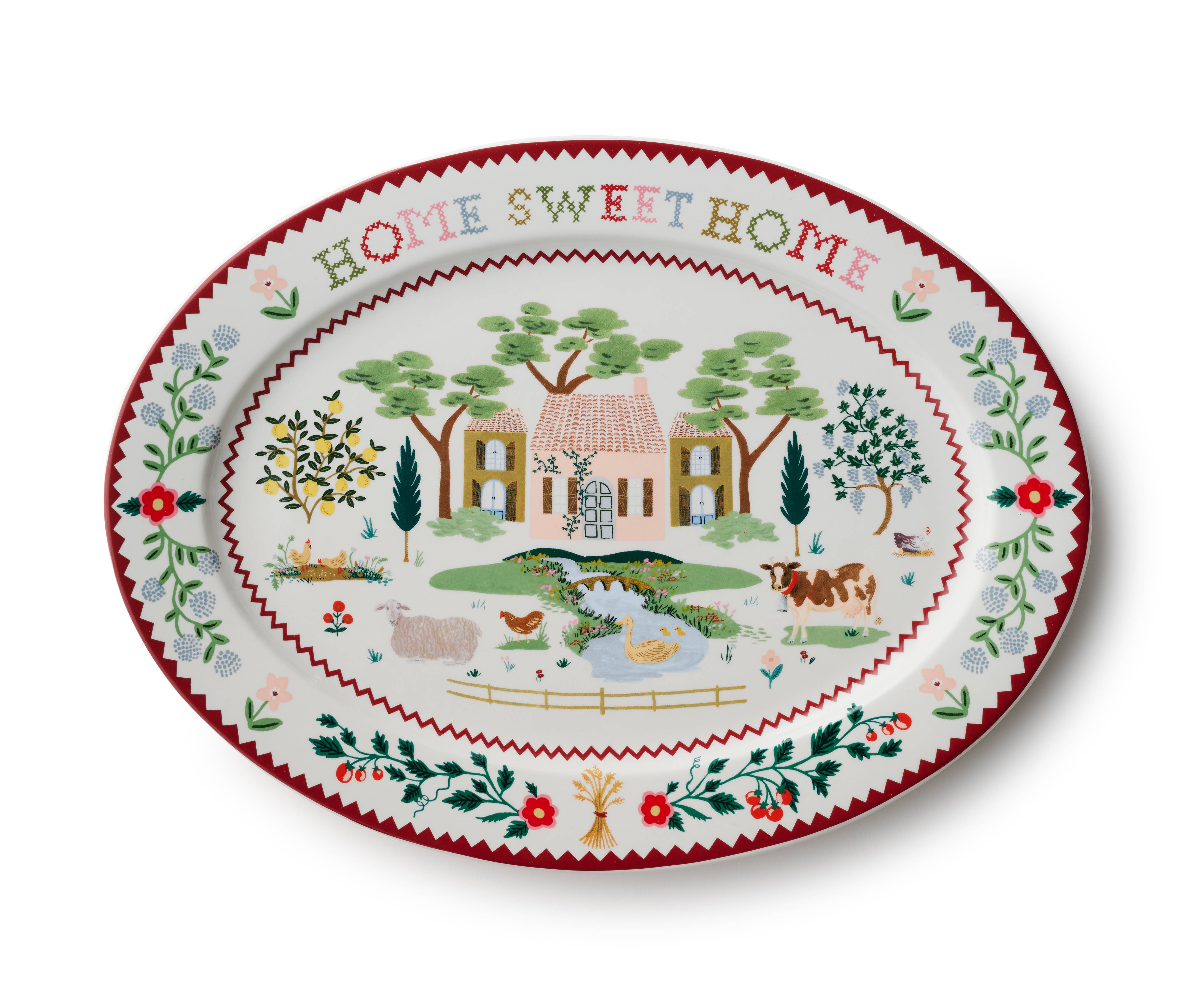 Home Sweet Home Serving Platter