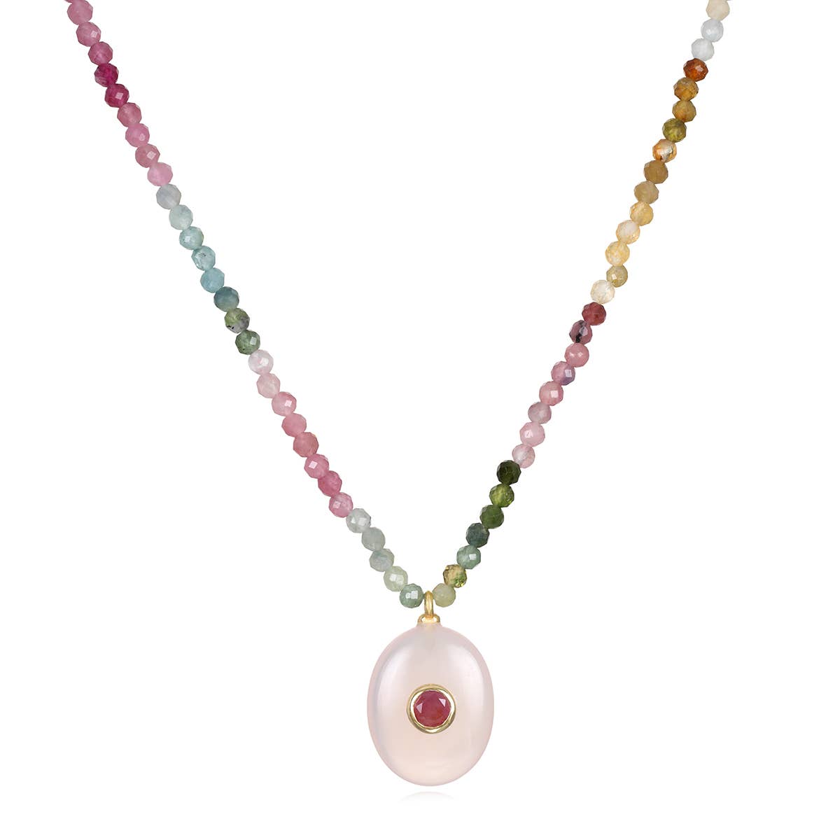 Gemstone Bead Choker