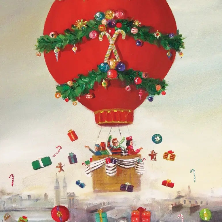 Janet Hill Christmas Balloon Ride Puzzle
