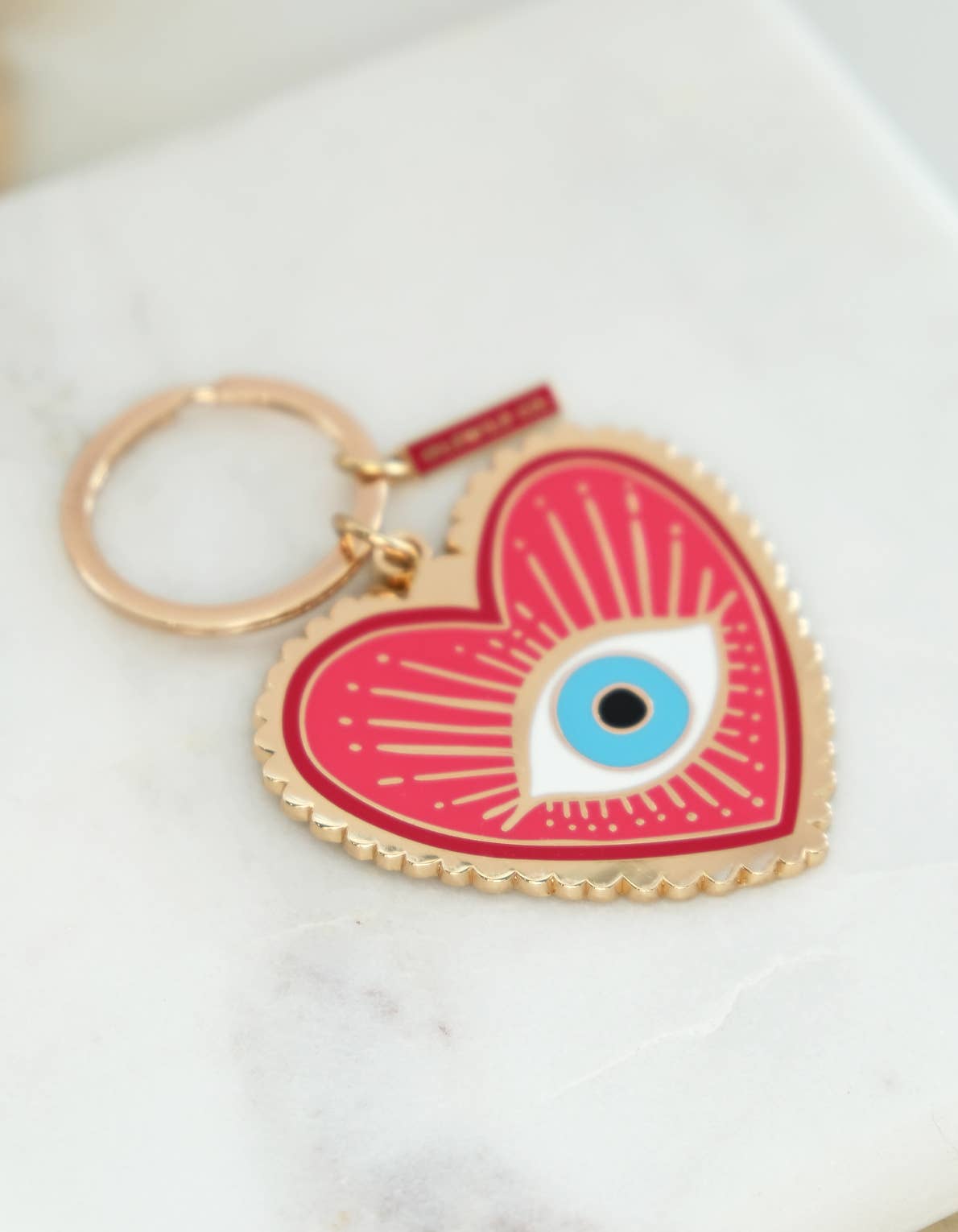 Mind's Eye Heart Keychain