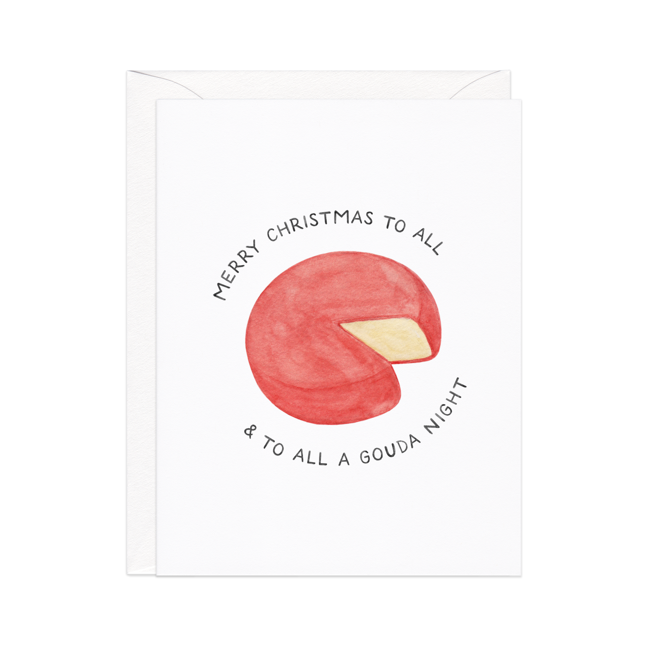 To All A Gouda Night Holiday Card